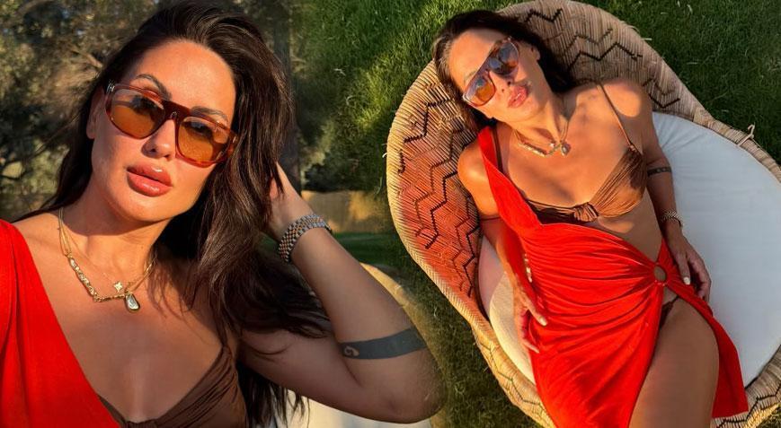 İhaneti ifşa etmişti! Sahra Işık’tan dikkat çeken tatil pozları: Yazdığı not olay yarattı Haber gorseli