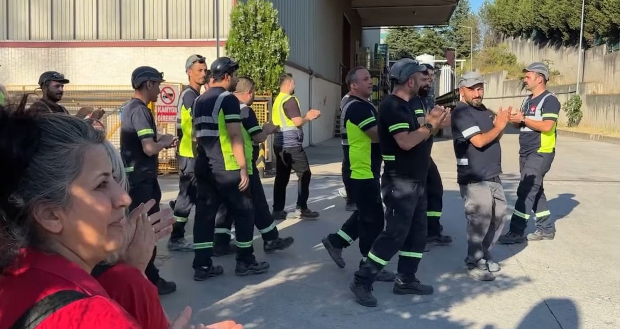Üretimi durduran işçiler kazandı: Vesuvius yönetimi masaya oturmayı kabul etti Img