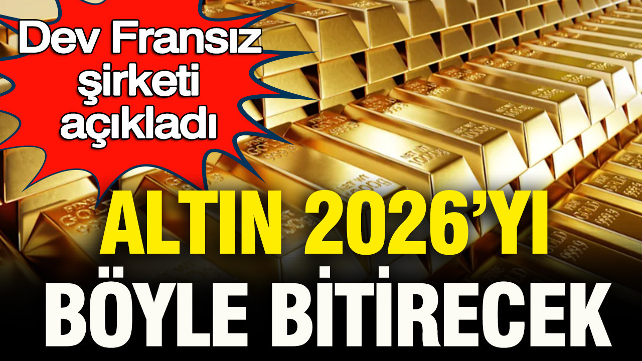 Dev Fransız şirket altının seyrini açıkladı: Altın 2026’yı böyle bitirecek Img